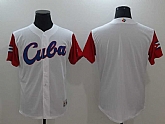 Men's Cuba Baseball Majestic White 2017 World Baseball Classic Team Stitched Jersey,baseball caps,new era cap wholesale,wholesale hats